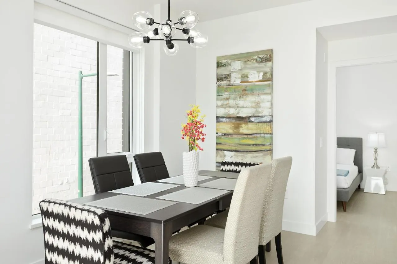 Apartman Cozy 2-Bedroom Condo In Vancouver Kanada